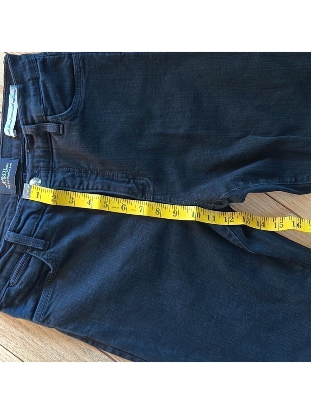 Not Your Daughter's Jeans Black Embellished Pockets - Picture 8 of 10